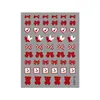 Adesivos de Unha Laço Vermelho 5D Em relevo Tridimensional Festivo Laço DIY Adesivos de Arte para Unhas Acessórios Sl Modelo