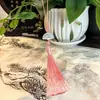 Venda direta da fábrica ventilador de 8cm pingente antigo Hanfu cheongsam pingente de leque de pressão acessórios para bolsa de celular