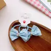 Venta de Liquidación Lindos Pasadores de Pelo de Dibujos Animados para Niños Pasadores de Tela Versátiles con Moño Accesorios para el Cabello de Bebé