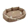 Nueva Casa para Perro Cama para Mascota Cama para Gato Todas las Estaciones Invierno Felpa Calidez Gato Perro Pequeño Teddy Sofá Cama Estera