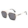 Transfronterizo Europa y Estados Unidos marco estrecho tendencia comercio exterior fotografía callejera encanto moderno gafas de sol retro 51-H2433