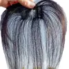 Aplique de Franja Estilo Francês, Aplique de Franja de Ar para Mulheres, Aplique de Cabelo Natural Sem Costura na Linha do Cabelo da Testa