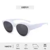 Gafas de Sol con Clip para Gafas de Prescripción Favoritas de Influencers de Moda, Doble Uso, Lujo Ligero, Gama Alta, Geniales y con Estilo, Gafas de Sol Dulces y Picantes para Chicas al por Mayor D