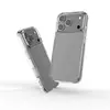 Para capa de celular Apple 17 iPhone17 capa de celular transparente furo fino cobertura total 17Pro capa anti-queda 17air