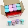 Apontador de lápis Faber-Jia 3819 alemão flip mini barril de macaron apontador de lápis apontador de lápis para crianças e alunos do ensino fundamental