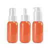 Botella de Plástico Personalizada Pequeña de Gas de 50ml con Sub-Botella de PET para Cosméticos, Agua de Esencia, Loción en Spray Emulsión