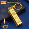 Barra de ouro pequena fósforo todo em metal chaveiro multifuncional 10.000 fósforos isqueiro à prova d'água à prova de vento fabricantes atacado