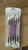 Caneta de Silicone para Nail Art, Caneta para Pressionar Adesivos, Caneta para Esculpir, Multifuncional, Relevo, Esfregar, Ferramenta para Pó Espelho Mágico, Caneta Ferramenta, Caneta para Nail Art