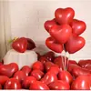 Balões de casamento balões de látex vermelho rubi balões para arranjo de casamento balões de decoração de casamento espessados de camada dupla quarto de casamento