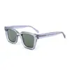 Gafas de Sol Unisex Cuadradas de Personalidad Moda Transfronteriza Moderna Montura Grande Retro Tendencia Europea y Americana Gafas de Sol de Acetato de Gama Alta
