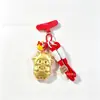 Año de la Oveja Llavero Dorado Rico Colgante para Bolso Colgante para Teléfono Set de Caja de Regalo Regalo de Negocios Recuerdo Al Por Mayor