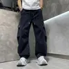 Calça casual de trabalho masculina nova de outono, solta, confortável, estilosa, moderna, versátil, simples, de alta qualidade, cor sólida