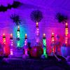 Halloween Transfronterizo Nuevas Decoraciones Vela de Mano de Fantasma Vela Luminosa LED Festival de Fantasmas Vela de Mano de Fantasma Accesorios para Disfraz