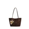 Bolsa Tote Grande Capacidade Feminina 2026 Outono/Inverno Nova Bolsa Simples de Alta Qualidade para o Dia a Dia Bolsa de Ombro Elegante Versátil