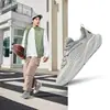 Zapatillas de Correr Hongxing Erke Xiaoyou para Hombre Verano Nuevas Zapatillas Deportivas Casuales de Suela Gruesa Zapatos Retro Modernos de Suela Suave