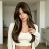 AliExpress nuevo postizo transfronterizo para mujer para la parte superior de la cabeza, con mechas para cubrir el cabello gris, red de seda mate color rosa, envío directo disponible
