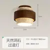 Luminária de Poste Pendente para Mesa de Cabeceira Pedra Buraco Negro Nórdico Pós-moderno Entrada Varanda Quarto Iluminação Estilo Industrial Balcão de Bar de Alto Padrão Restaurante
