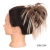 Comércio exterior europeu e americano Amazon flor botão bola cabeça anel de cabelo feminino invisível fofo natural bagunça preguiçosa falsa anel de cabelo moda