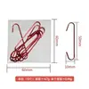 Ganchos en S Navideños Más Vendidos, Regalos Metálicos Festivos, Ganchos Multifuncionales de Acero Inoxidable, Accesorios para Decoración de Árbol de Navidad