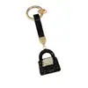 Llavero de bolso con incrustaciones de diamantes de arcilla transfronterizo, lleno de diamantes, accesorio de llavero de coche deslumbrante de alta gama