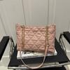Grande Capacidade Rhombic Bag Mulheres 2024 Nova moda All-match moda Cadeia Shoulder Bag Portable Shopping Bag Tote Bag