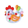 Personalização de moldes de contas de silicone 3D, montagem de cordões de contas com IP de desenhos animados de animais transfronteiriços, acessórios para joias DIY, moldes de contas soltas