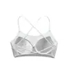 Ropa interior de comercio exterior transfronterizo más vendida hermosa espalda para mujer sujetador push-up camisola una pieza anti-exposición copa fina sujetador