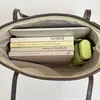 Bolso de hombro vintage, bolso tote elegante con accesorios, alta calidad, moderno, bolso de mano de gran capacidad para el día a día, bolso ligero para llevar debajo del brazo