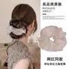 Goma para el pelo tipo scrunchie con lazo estilo coreano para mujer, nuevo modelo 2026, liga elástica para el pelo con un tacto de alta gama, accesorio para el pelo de estilo casual