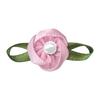 Cinta de Yao Ming hecha a mano con flores, cinta de hojas de ocho caracteres, accesorios textiles para ropa, artesanías, flores decorativas.