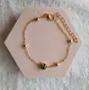 Pulseira Simples de Aço Inoxidável com Pedra de Nascimento de Dezembro Cruzada Europeia e Americana Corrente de Contas de Zircônia Dourada 18K para Mulheres