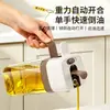 Rociador y dispensador de aceite de doble uso, botella casera de vidrio para condimentos de cocina, lata de aceite a prueba de fugas, botella rociadora de aceite atomizado al por mayor
