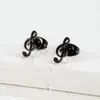 Pendientes de Acero Inoxidable Transfronterizos para Mujer, Diseño de Nicho con Árbol de la Vida, Notas Musicales, Mariposa, Madre Sosteniendo a su Hijo, Estrella y Luna