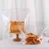 Bolsa de Pan con Cierre Imitación Cesta 450g Autosellable 450g Bolsa Cuadrada para Comida Tostada Horneado Empaque West Point