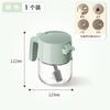 Pote de tempero vidro pote de sal caixa de temperos selada cozinha doméstico temperos pote de tempero quantitativo glutamato monossódico açúcar garrafa de condimento