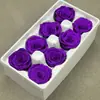 Flor Mágica Flor Eterna Clase A 4-5 Rosa Rueda de la Fortuna Demonio Azul Unicornio diy Yunnan Material de Flor Seca