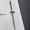 Varilla Ajustable de Acero Inoxidable de 23 de Diámetro Set de Base Fija con Varilla Ajustable de Acero Inoxidable para Soporte de Cabezal de Ducha de Baño