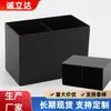Caja de Almacenamiento Metálica Engrosada de Gran Capacidad para Maquillaje, Lápices de Cejas y Organización de Papelería de Escritorio