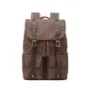 Mochila Transfronteriza Retro de Lona Encerada para Pimienta y Sal Gran Capacidad Mochila de Exterior Bolsa de Viaje Bolsa de Montañismo
