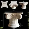 Pernas de Mesa Coluna Romana de Madeira Maciça Base de Suporte de Exibição Ornamento Esculpido Decoração de Pilar de Coluna Romana Pernas de Mesa de Café Europeia Francesa
