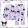 Pijamas de Manga Larga para Niñas Primavera y Otoño 2025 Ropa de Casa para Niños Pijamas Casuales Infantiles de Dibujos Animados para Aire Acondicionado