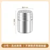 Frasco Dispensador de Condimentos de Acero Inoxidable Caja de Condimentos Cocina Dispensador Comercial Gran Capacidad Botella de Condimentos Puesto Dispensador de Condimentos Barbacoa Frasco