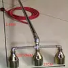 Pistola pulverizadora portátil de alta temperatura com chama multi-bico para capina completa com esterilização de alta pressão