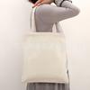 Atacado do Fabricante Bolsa Carteiro de Lona Bolsa de Lona Personalizada Bolsa de Lona Personalizada com Logotipo Impresso Publicidade Ecológica Com Zíper Bolsa de Compras Expedido