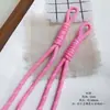Cuerda Trenzada de Colores Dopamina Cuerda Central Paracord Taza de Agua Material Hecho a Mano DIY Accesorios con Cuentas Colgante para Bolsos Accesorios Colgantes