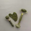 Placa Raspadora de Jade Natural Xiuyan para Venda por Atacado, Raspador Facial, Placa Raspadora de Jade Xiuyan, Raspador de Jade Xiuyan, Bastão Massageador Rolo de Jade Xiuyan