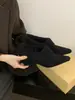 Mocasines de tacón alto con punta para mujer, para otoño e invierno, con forro de felpa, diseño retro de bosque y tacón oculto