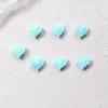Perla de Imitación Color Macarrón Corazón Rosa Joyería para Uñas Accesorios para Uñas Portátiles Funda para Teléfono Celular Accesorios Pequeños DIY