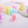 Nueva Cápsula Gashapon Concha 4.7X3.2Cm Consola de Juegos Gashapon de Juguete con Forma de Píldora Plástico PP Concha Ovalada Forma de Huevo