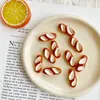 Brinquedo Comida Miniatura Simulada Água Alcalina Pão Baguete Creme Cola Resina Acessórios DIY Bolo Casa de Bonecas Decoração de Mesa
